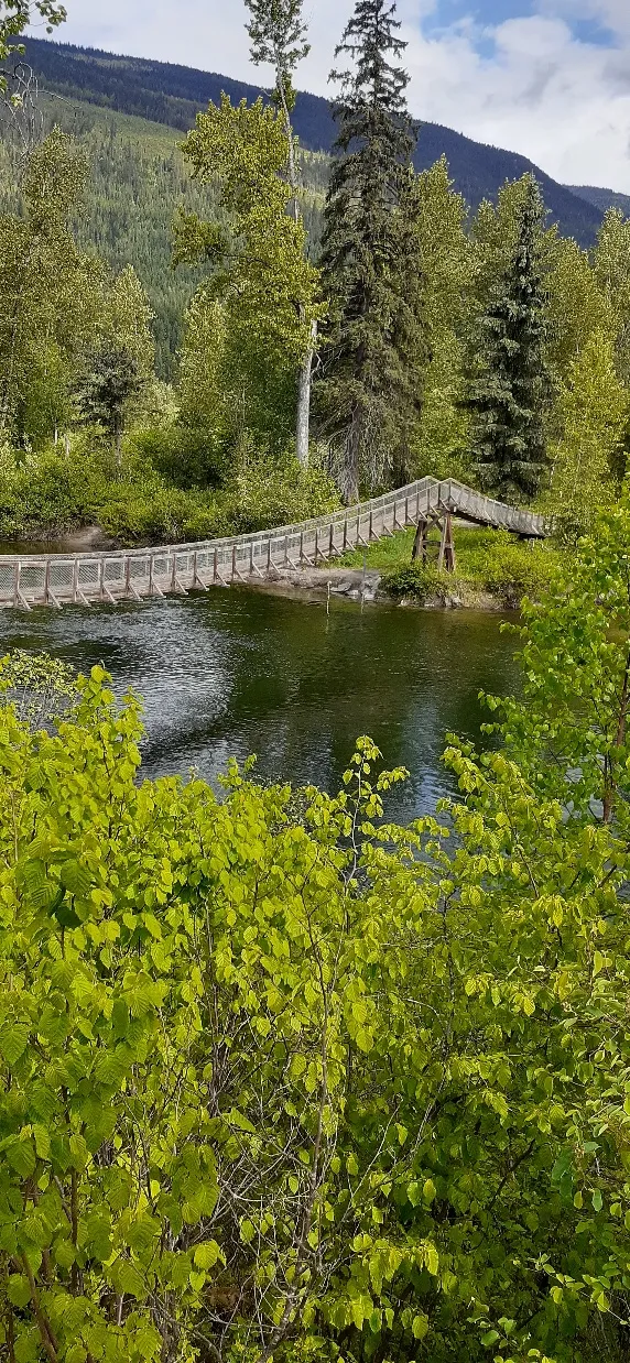 Malakwa Suspension Bridge, Malakwa