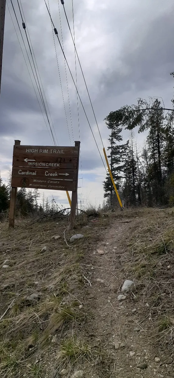 The Okanagan High Rim Trail, Joe Rich